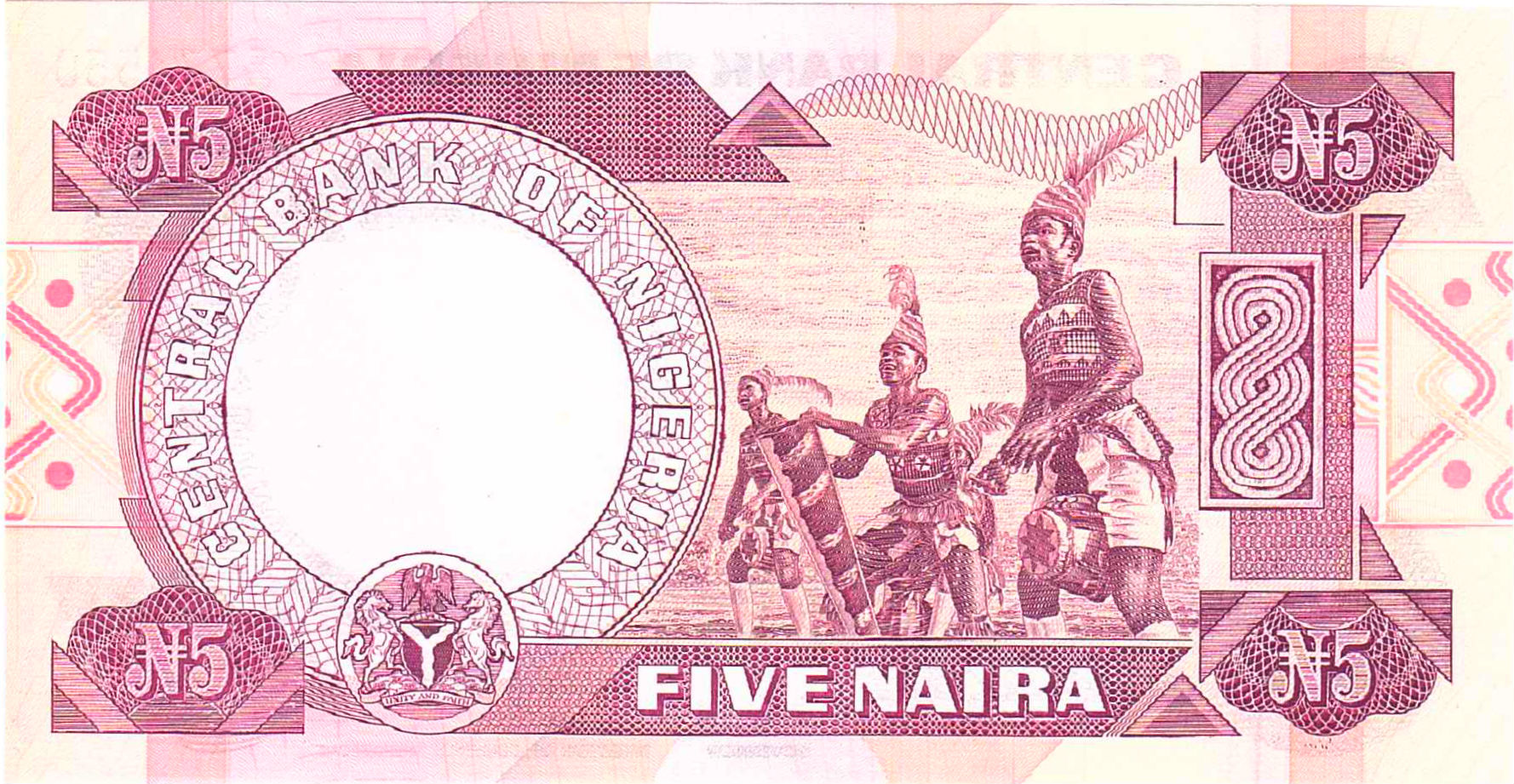 Nigeria 5 2001 UNC P-24/g